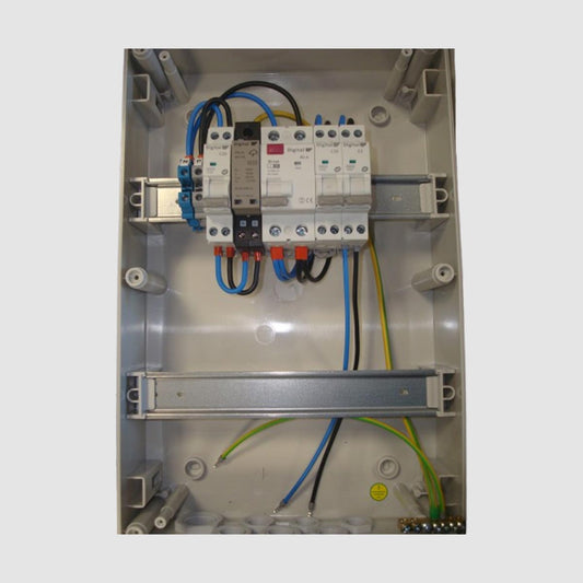 Coffret de Protection AC 3 Kw Monophasé - WA - (Avec emplacement passerelle)