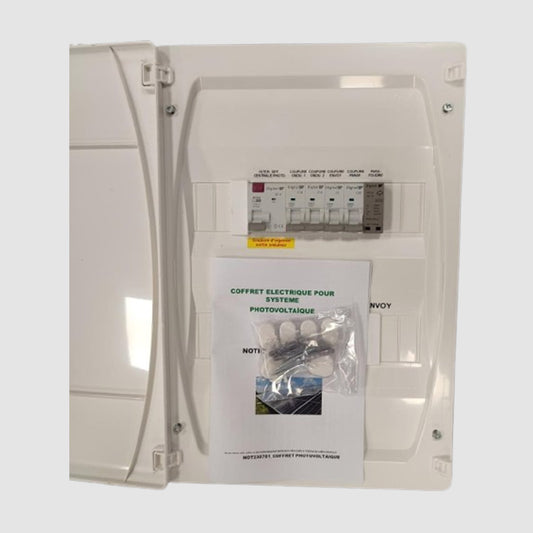 Coffret de Protection AC 6 Kw Monophasé - WA - (Avec emplacement passerelle)