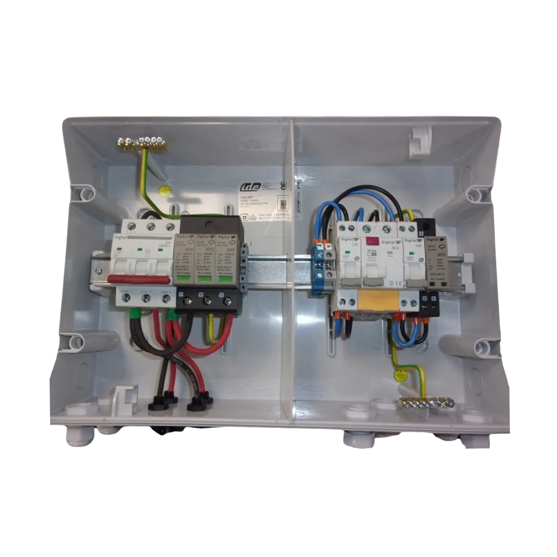 Coffret de Protection PV Duo AC-DC - 3Kw Monophasé - WA