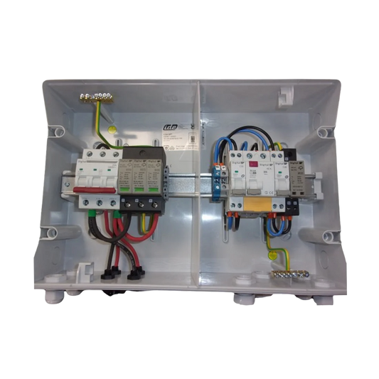 Coffret de Protection PV Duo AC-DC - 3Kw Monophasé - WA