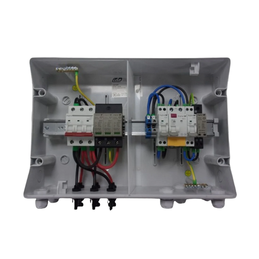 Coffret de Protection PV Duo AC-DC - 6Kw Monophasé - 1 String - WA