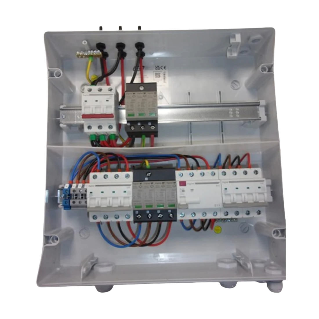 Coffret de Protection PV Duo AC-DC - 9Kw Triphasé - 2 Strings - WA
