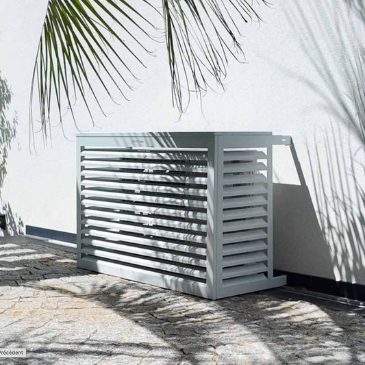 DECOCLIM Cache Clim Alu Blanc - Taille S - (Small)