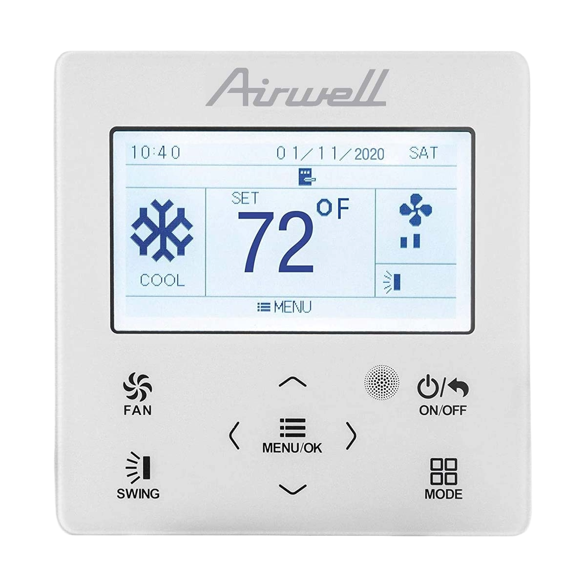 Télécommande filaire Airwell RW27 pour gamme Aura