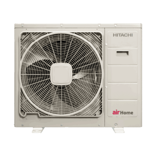 Unité Extèrieure Hitachi Triple C - 1 Sortie pour Ballon Thermodynamique + 3 Sorties Clim Reversible - Puissance 7 Kw