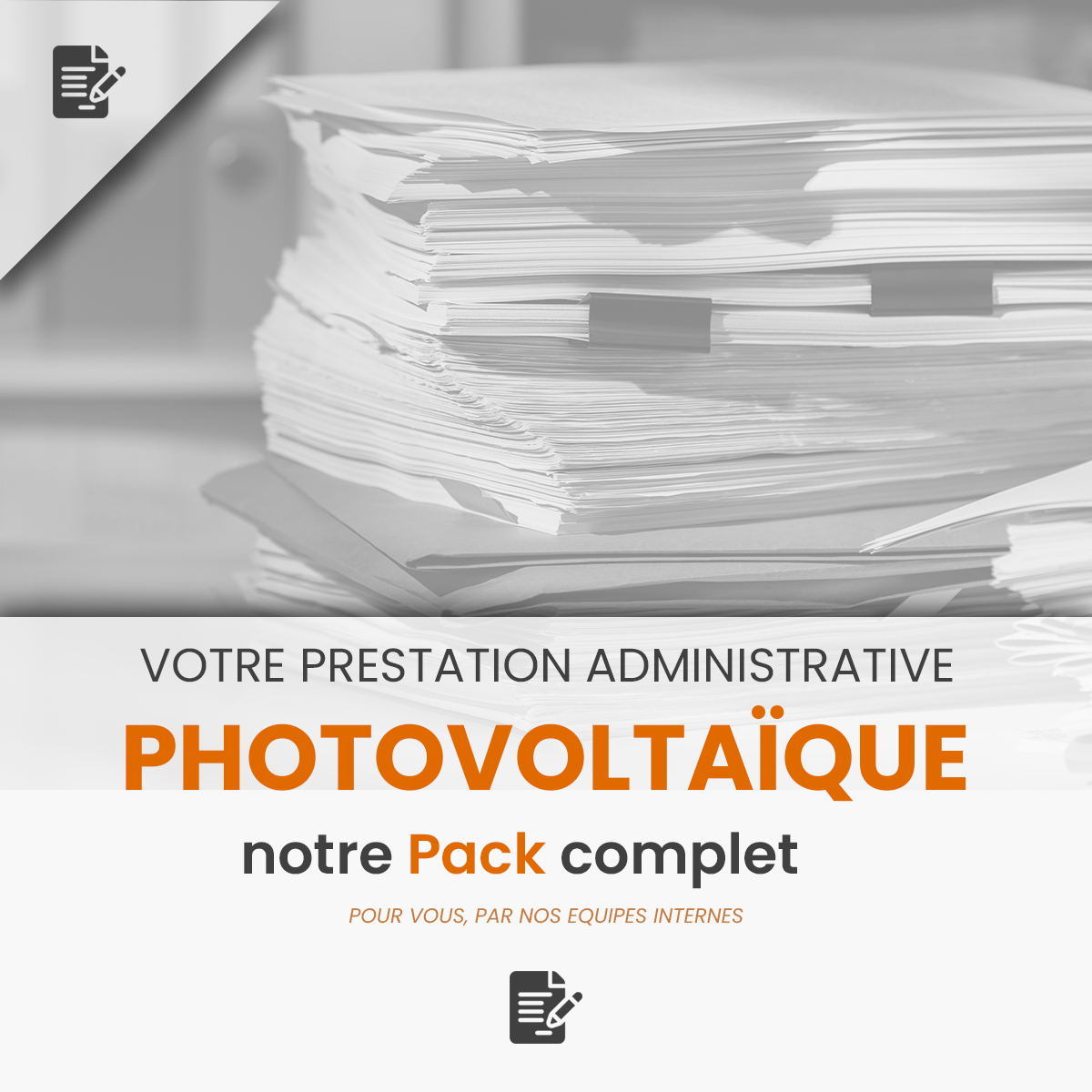 Prestation Administrative Complete Pour Photovoltaïque