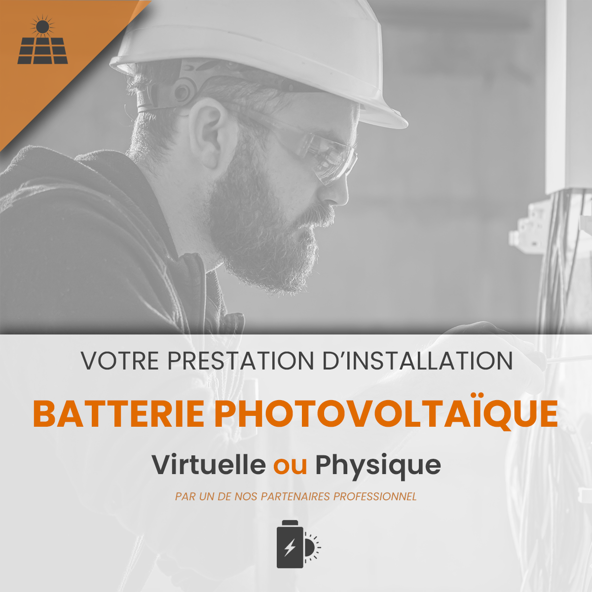 Prestation d'Installation et de Mise en Service d'une Batterie Physique et ou Virtuelle