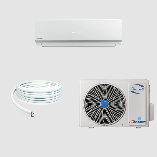 Kit Monosplit Airwell Aura 4,6 / 5,2 Kw (Unité Extérieure + Intérieure) + Liaison Frigorifique