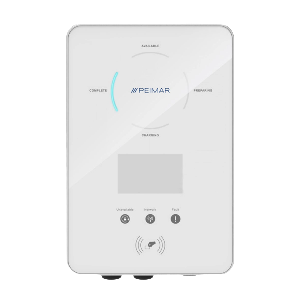 Borne de Recharge Monophasé Peimar - 7,2 Kw RFID + WIFI - Sans cable de connexion