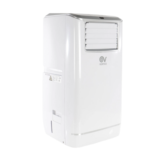 Climatiseur Mobile Reversible (Froid + chaud) Vortice monobloc 3,2 Kw