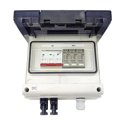 Coffret DC 1 String Max - 25A - 1000VDC