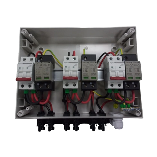 Coffret DC 1 String (Tracker 1) + 1 String (Tracker 2) + 1 String (Tracker 3) - 600VDC - 25A