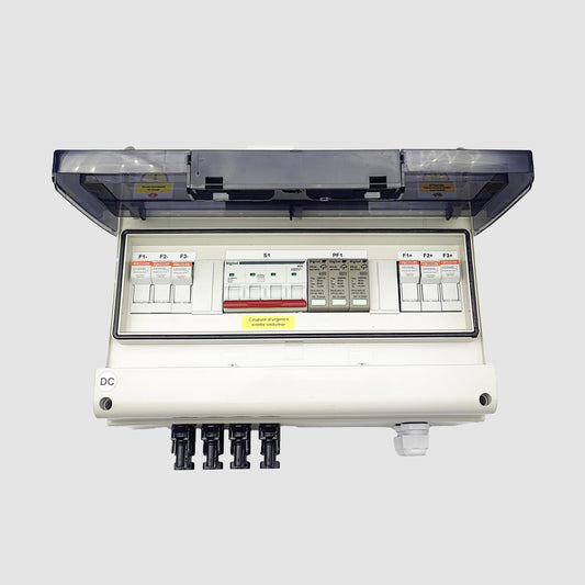 Coffret DC 3 Strings - Protection Fusilble 8A - Sectionneur 40A - 1000VDC