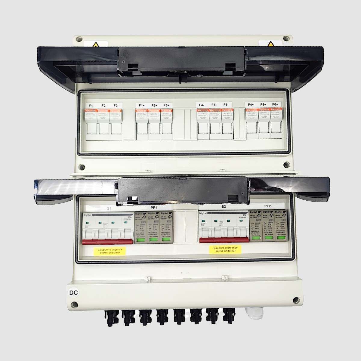 Coffret DC Bi-Trackers 3 Strings + 3 Strings MC4 - 12A - 1000VDC