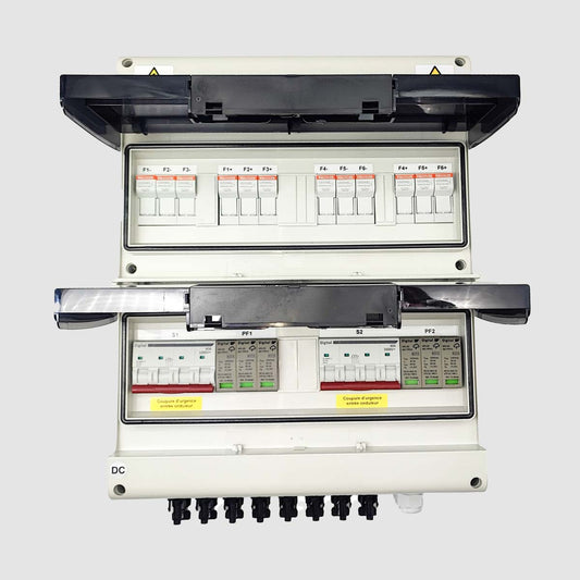 Coffret DC Bi-Trackers 3 Strings + 3 Strings MC4 - 12A - 1000VDC