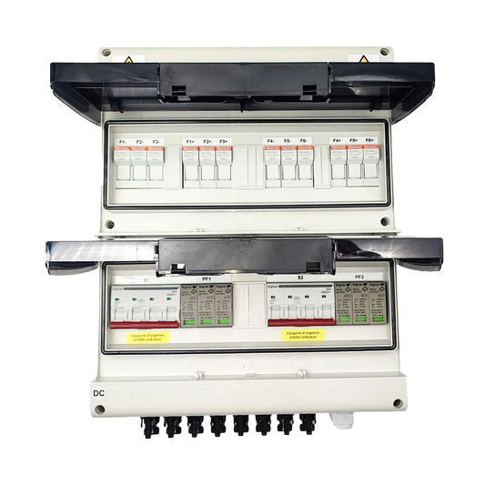 Coffret DC Bi-Trackers 3 Strings + 3 Strings MC4 - 12A - 1000VDC