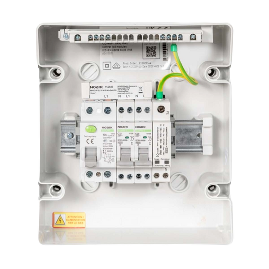 Coffret de Protection AC 3-6 Kw Monophasé Standard