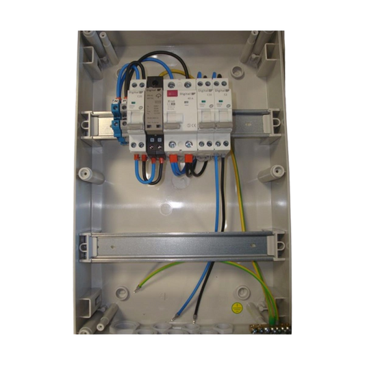 Coffret de Protection AC 3 Kw Monophasé - WA - (Avec emplacement passerelle)