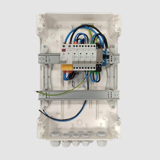 Coffret de Protection AC 6 Kw Monophasé - WA - (Avec emplacement passerelle)