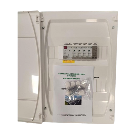 Coffret de Protection AC 6 Kw Monophasé - WA - (Avec emplacement passerelle)