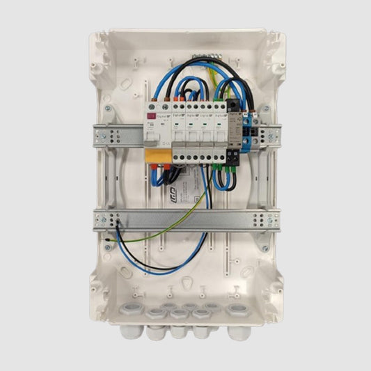 Coffret de Protection AC 9 Kw Monophasé - WA - (Avec emplacement passerelle)