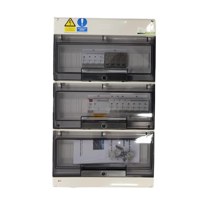 Coffret de Protection AC 9 Kw Triphasé (3 onduleur monophasé) - WA - (Avec emplacement passerelle)