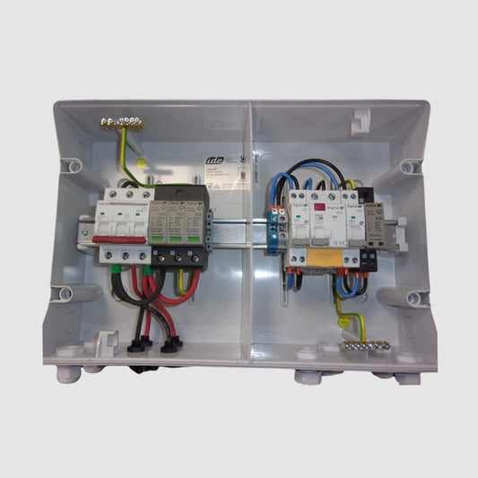 Coffret de Protection PV Duo AC-DC - 3Kw Monophasé - WA