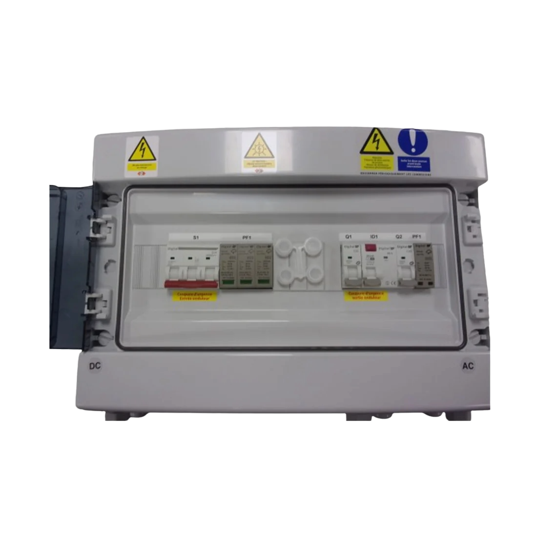 Coffret de Protection PV Duo AC-DC - 6Kw Monophasé - 1 String - WA