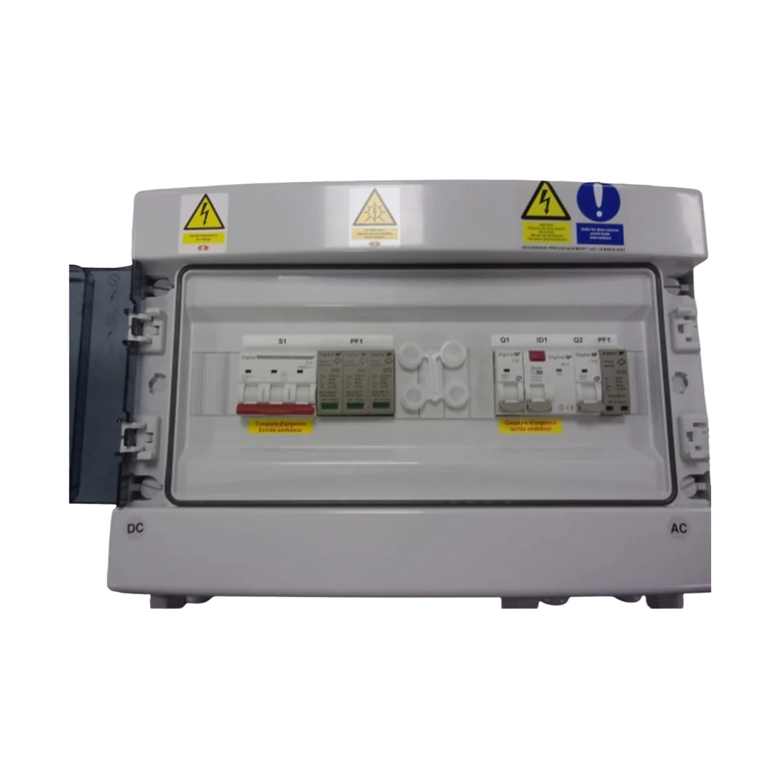 Coffret de Protection PV Duo AC-DC - 6Kw Monophasé - 2 Strings - WA