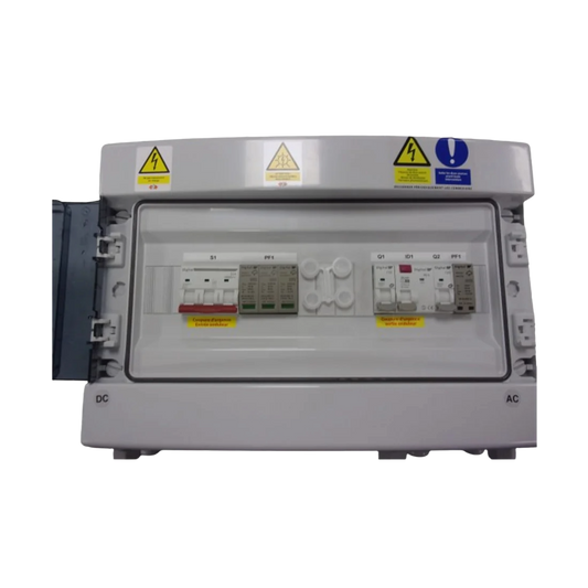 Coffret de Protection PV Duo AC-DC - 6Kw Monophasé - 2 Strings - WA