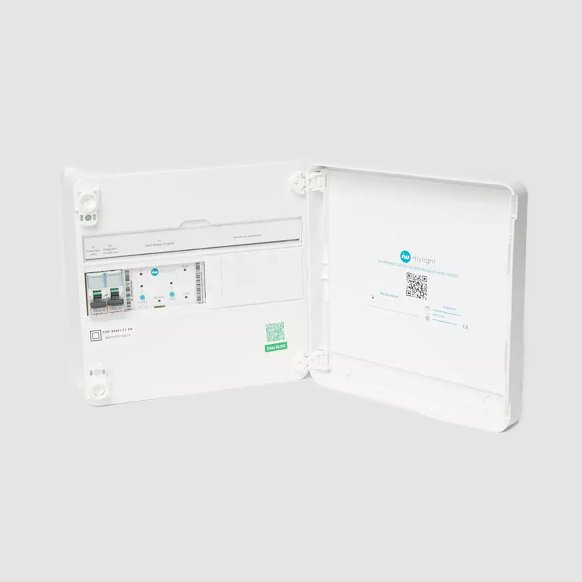 Coffret X Triphasé Sans Protection PV pour Batterie Virtuelle MyLight  X0302-31-FR  avec ECS Mono IP40