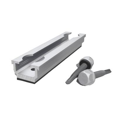 Kit Structure Renusol - Toiture Bac Acier (Paysage) - Pour Panneaux Photovoltaïques
