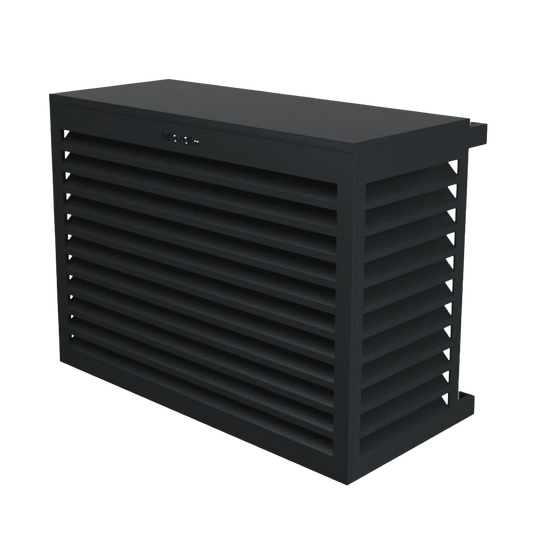 DECOCLIM Cache Clim Alu Anthracite - Taille L - (Large)