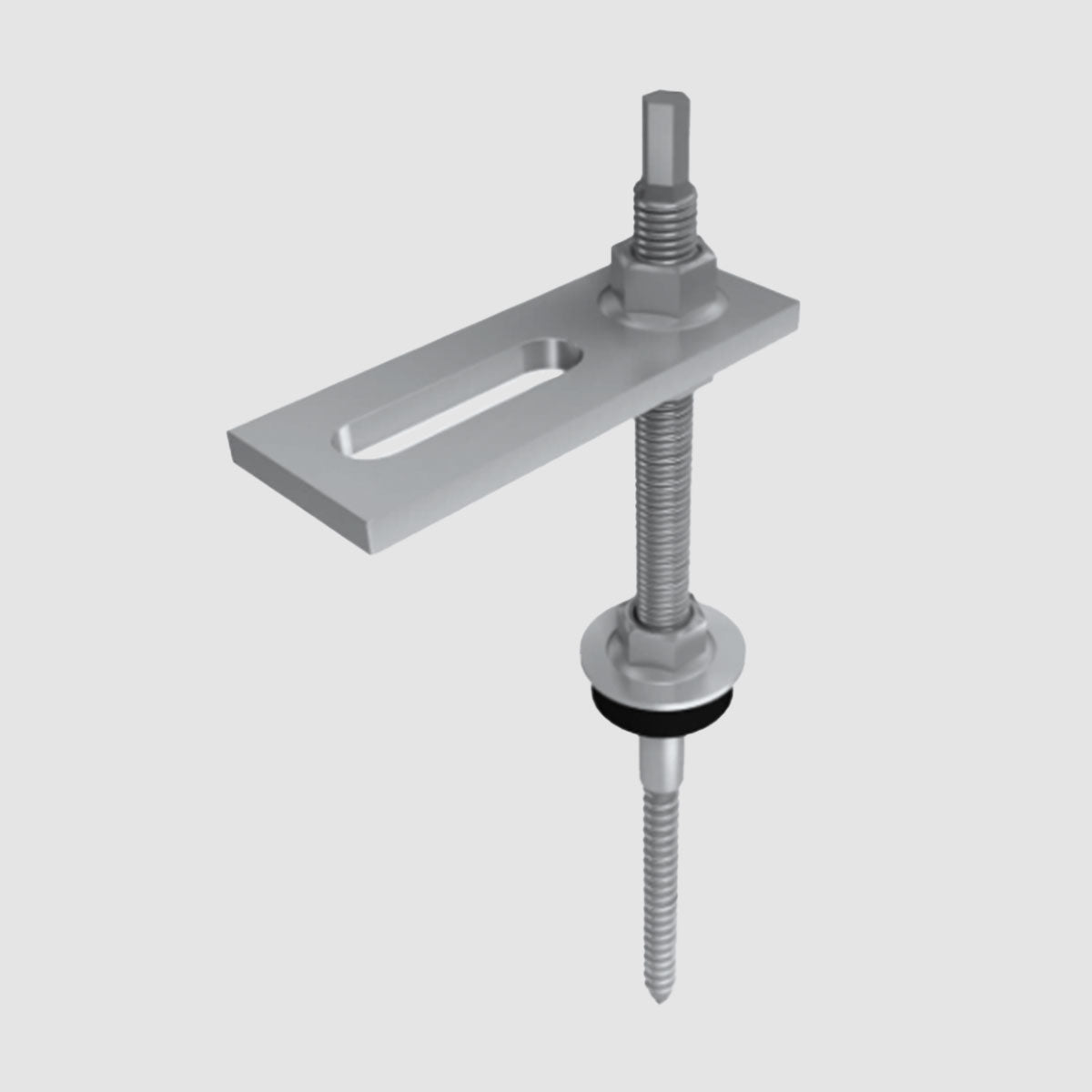 K2 Pattes / Vis double filetage pour Fibro Ciment s - M10 X 180