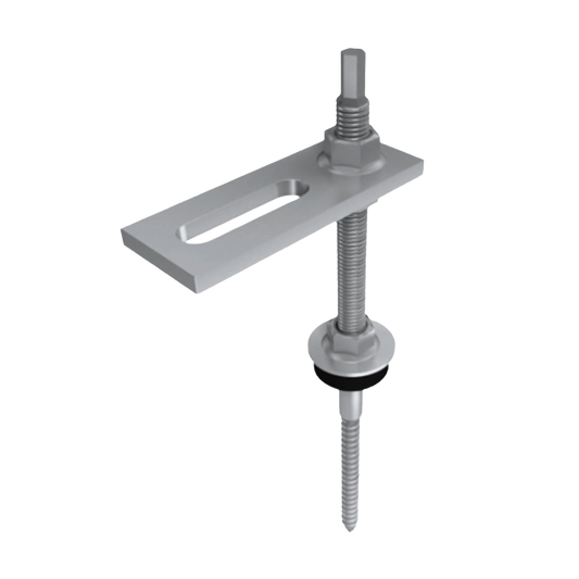 K2 Pattes / Vis double filetage pour Fibro Ciment s - M10 X 180