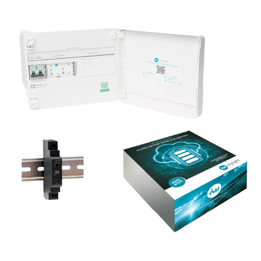 Kit Monophasé Batterie Virtuelle MyLight X (sans protections PV) Pour Tous Types d'installations Photovoltaïques Monophasées - Installation et Parametrage par un de nos partenaires agréés Inclus