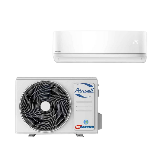 Kit Monosplit Blanc Airwell Harmonia 5,27 / 5,57 Kw (Unité Extérieure + Intérieure Blanc) sans Liaison Frigorifique