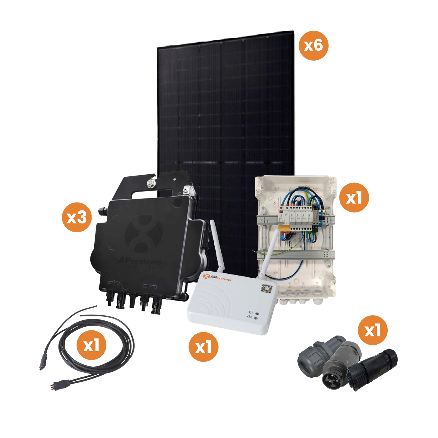 Kit Photovoltaique Monophasé - Micros Onduleurs AP System