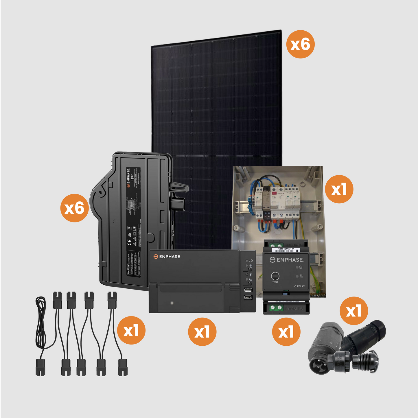 Kit Photovoltaique Monophasé - Micros Onduleurs Enphase