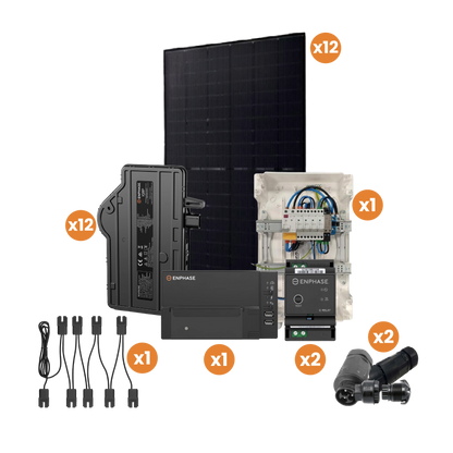 Kit Photovoltaique Monophasé - Micros Onduleurs Enphase