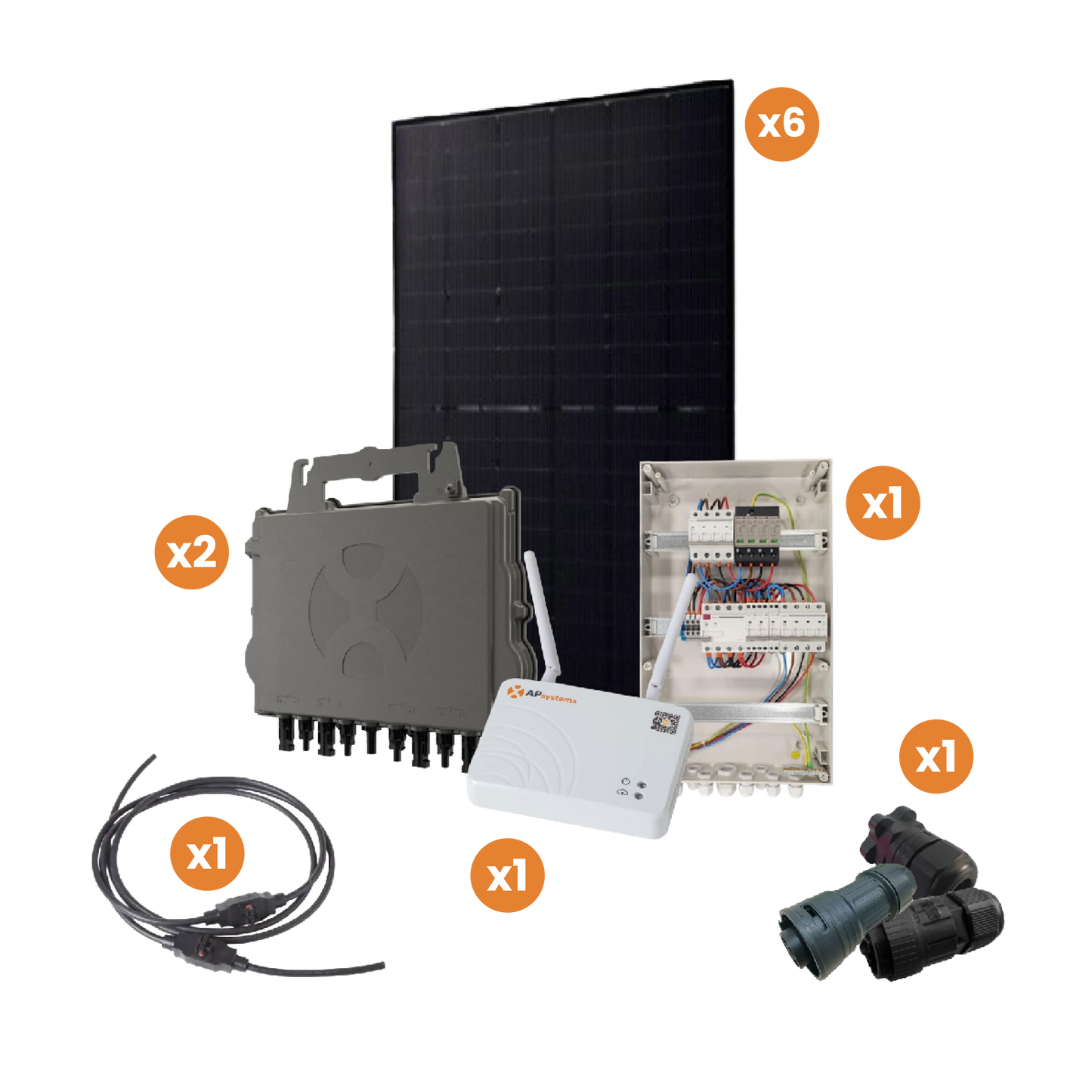 Kit Photovoltaique Triphasé - Micros Onduleurs AP System