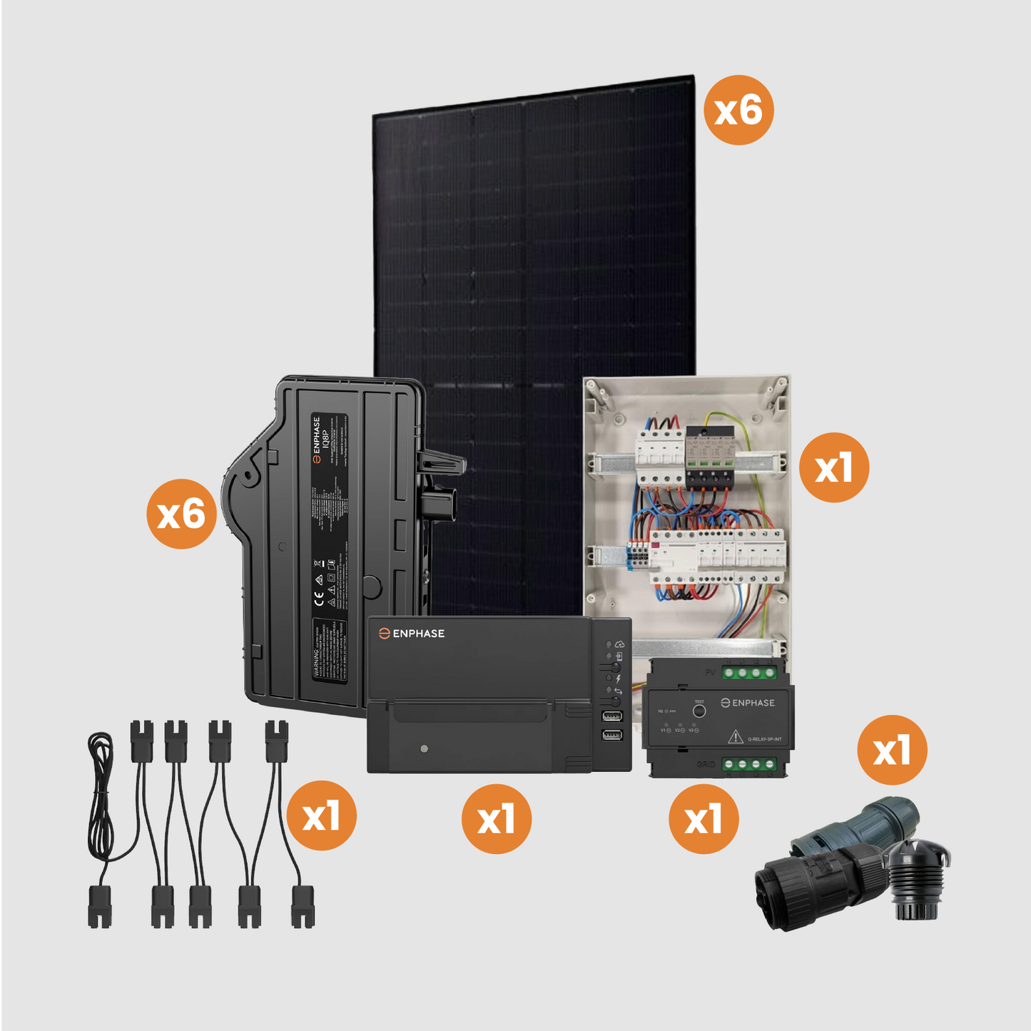 Kit Photovoltaique Triphasé - Micros Onduleurs Enphase