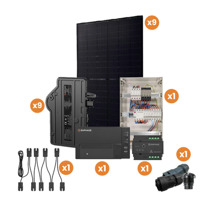 Kit Photovoltaique Triphasé - Micros Onduleurs Enphase