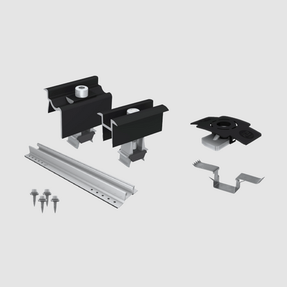 Kit Structure K2S - Bac Acier - Pour Panneaux Photovoltaïques