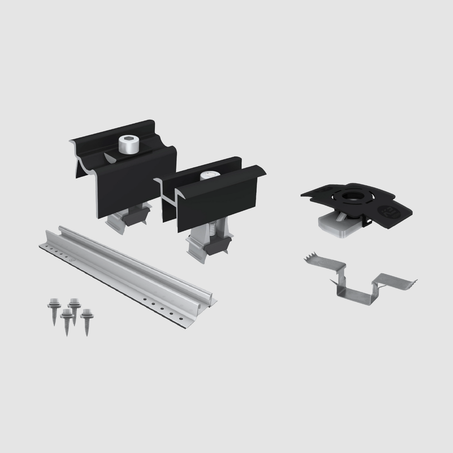 Kit Structure K2S - Bac Acier - Pour Panneaux Photovoltaïques