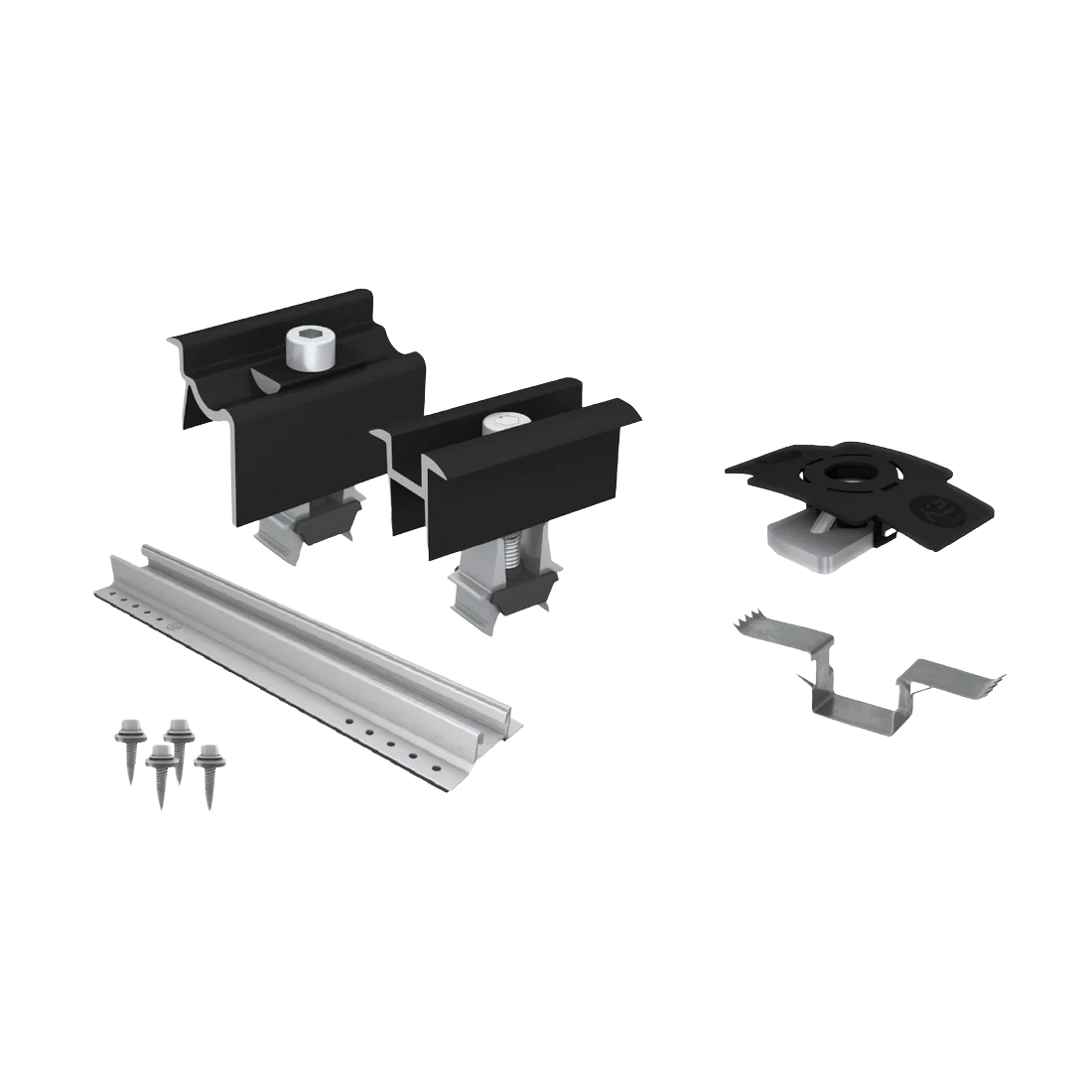 Kit Structure K2S - Bac Acier - Pour Panneaux Photovoltaïques