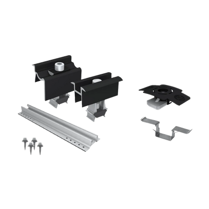 Kit Structure K2S - Bac Acier - Pour Panneaux Photovoltaïques