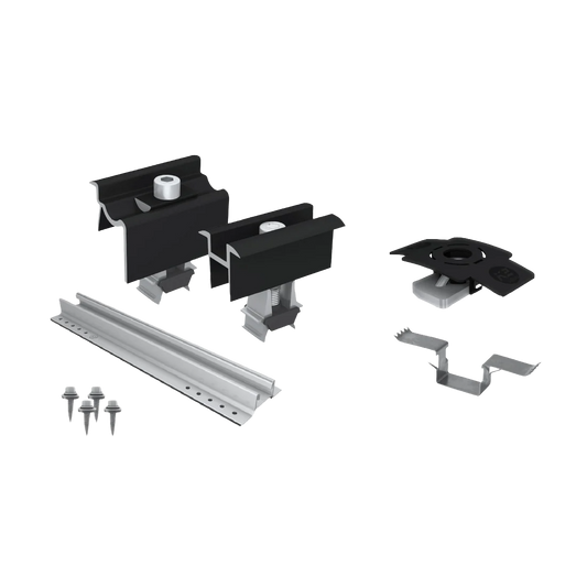 Kit Structure K2S - Bac Acier - Pour Panneaux Photovoltaïques