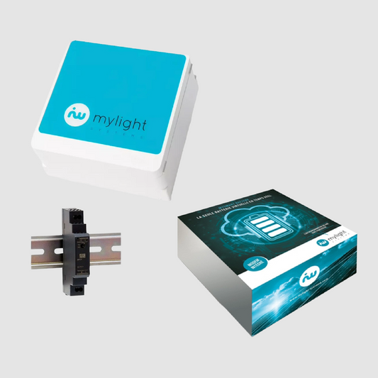 Kit Triphasé Batterie Virtuelle MyLight X (sans protections PV) Pour Tous Types d'installations Photovoltaïques Triphasées - Installation et Parametrage par un de nos partenaires agréés Inclus