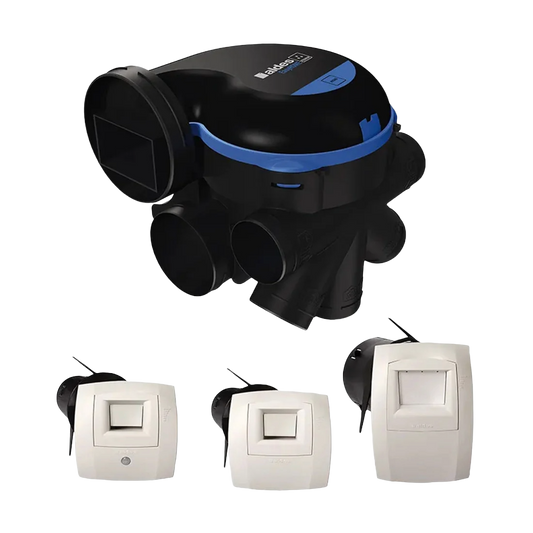 Kit VMC Simple Flux Aldes EasyHome Hygro Compact Premium Micro Watt MW